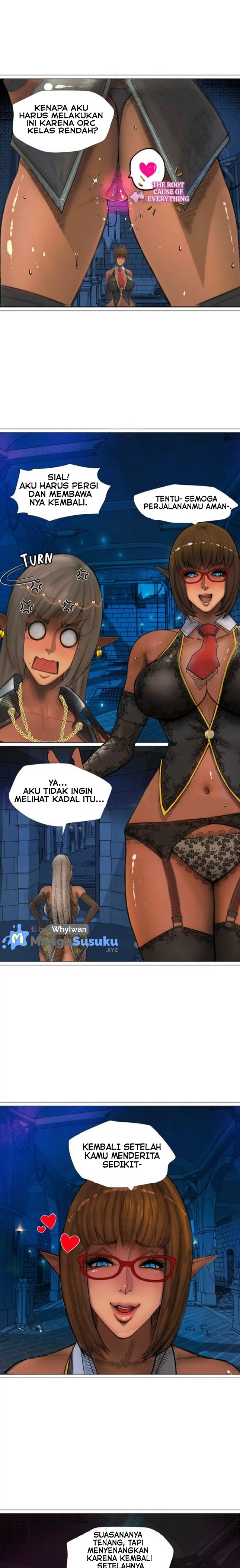 The Dark Elf Queen and the Slave Orc: Chapter chapter-18 - Page 15