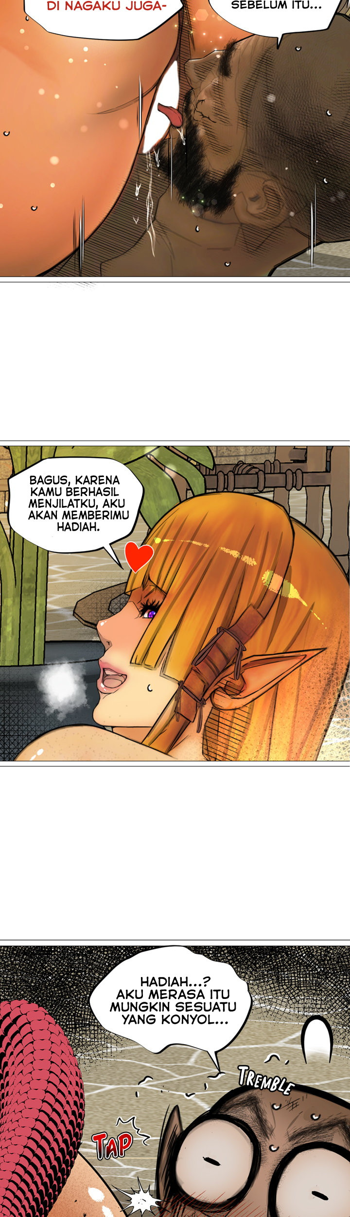 The Dark Elf Queen and the Slave Orc: Chapter chapter-19 - Page 16