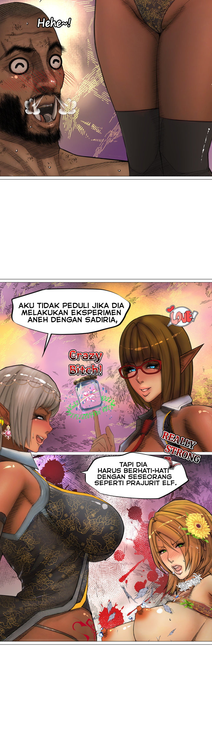 The Dark Elf Queen and the Slave Orc: Chapter chapter-19 - Page 19