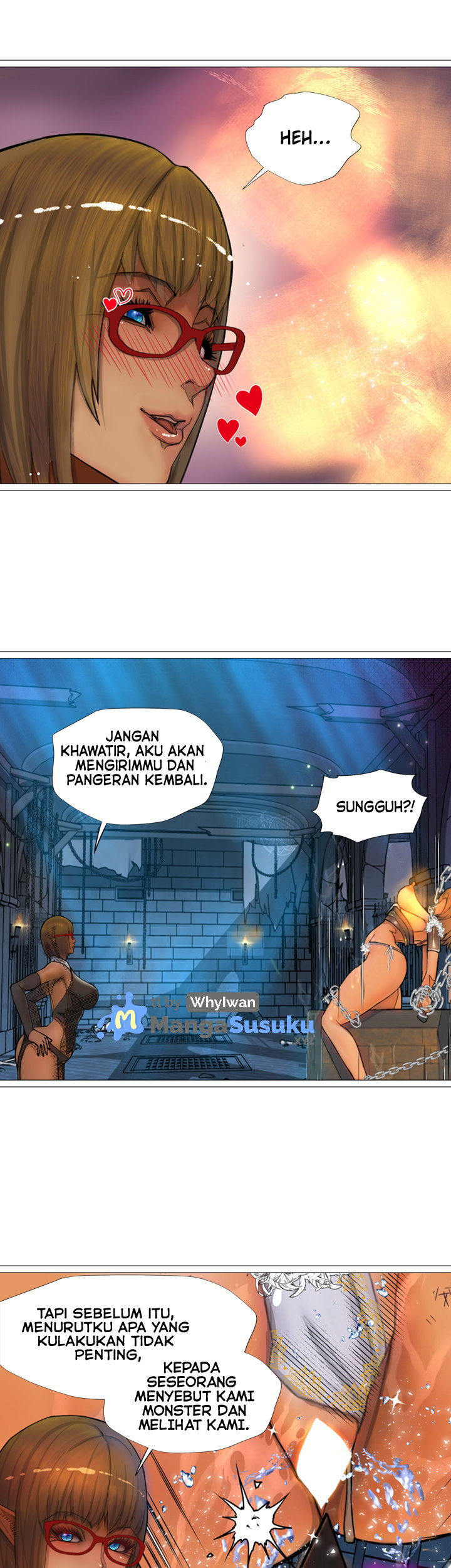 The Dark Elf Queen and the Slave Orc: Chapter chapter-19 - Page 34