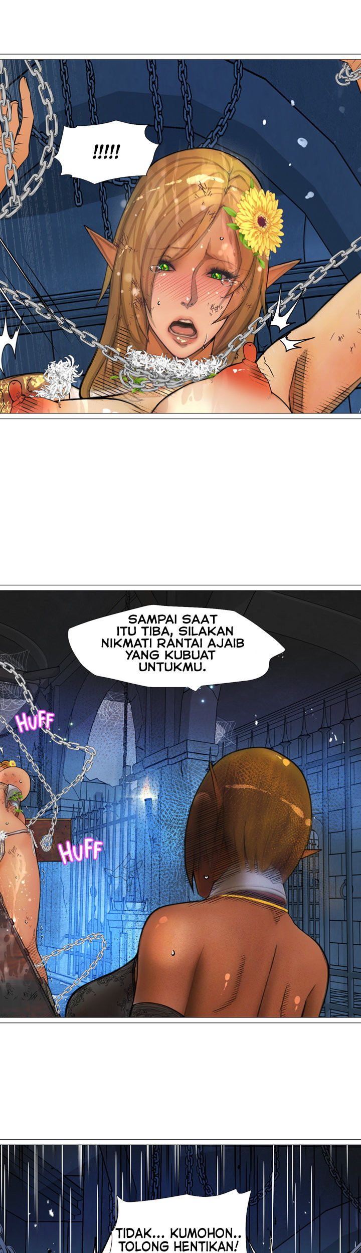 The Dark Elf Queen and the Slave Orc: Chapter chapter-19 - Page 37