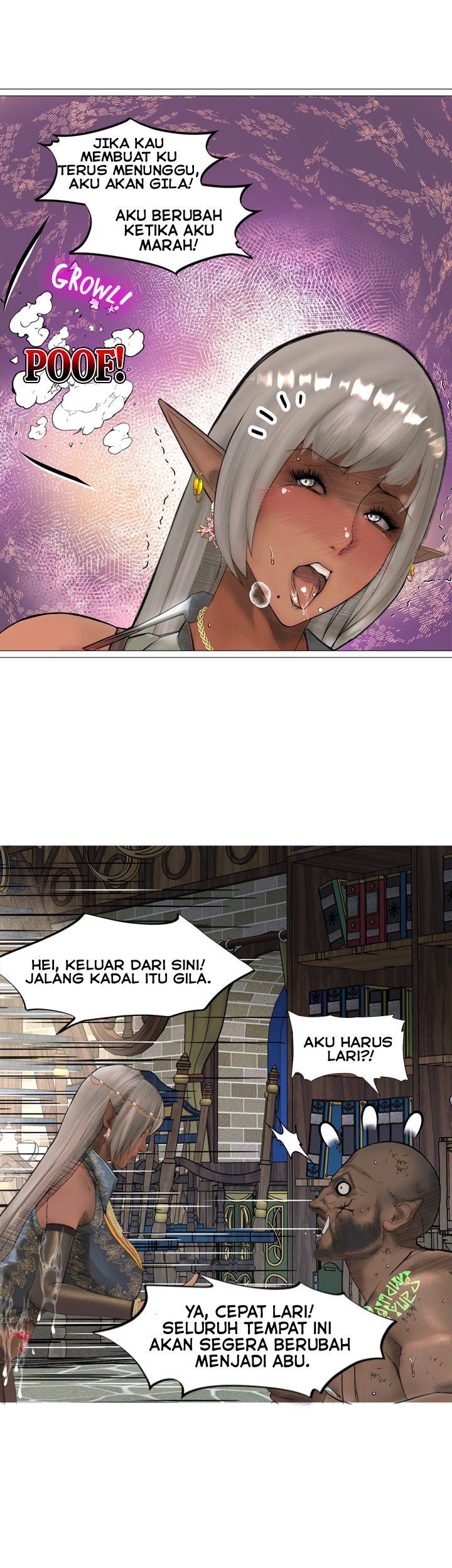 The Dark Elf Queen and the Slave Orc: Chapter chapter-20 - Page 30