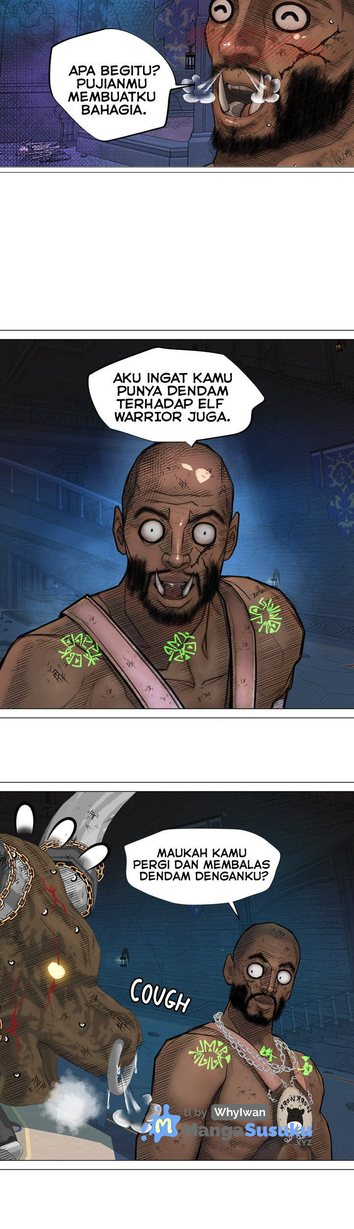 The Dark Elf Queen and the Slave Orc: Chapter chapter-20 - Page 37