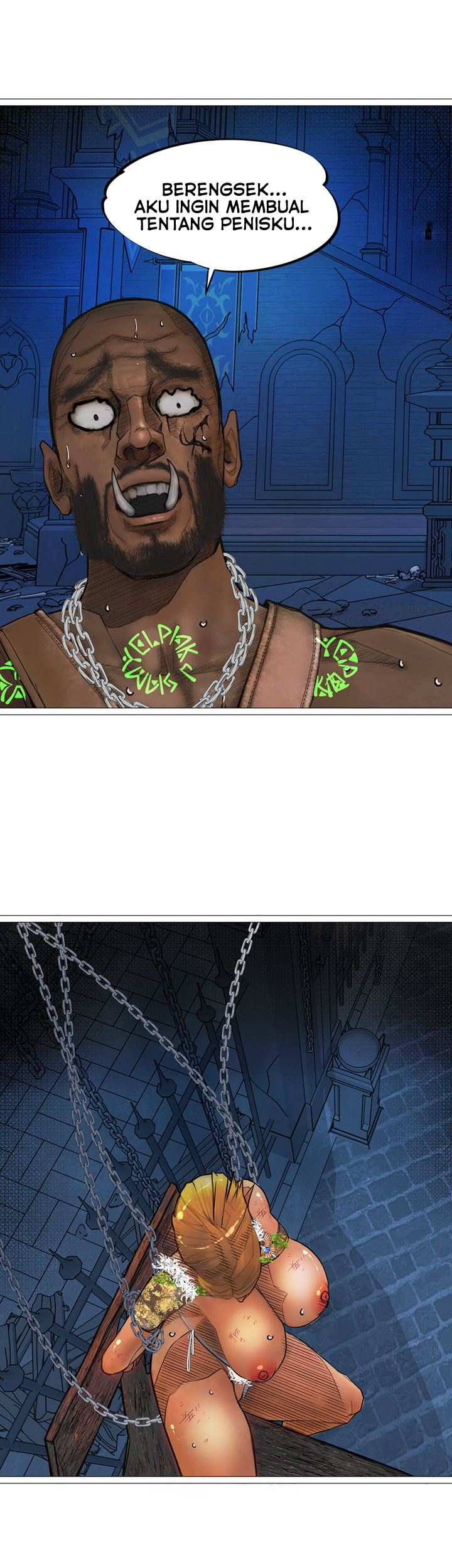 The Dark Elf Queen and the Slave Orc: Chapter chapter-20 - Page 42