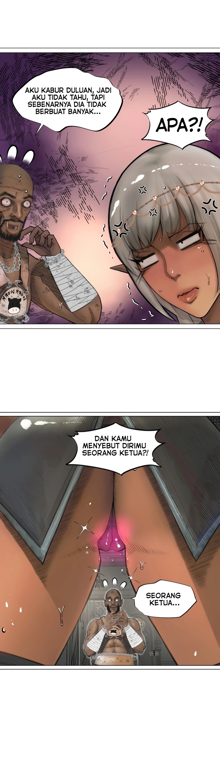 The Dark Elf Queen and the Slave Orc: Chapter chapter-23 - Page 32