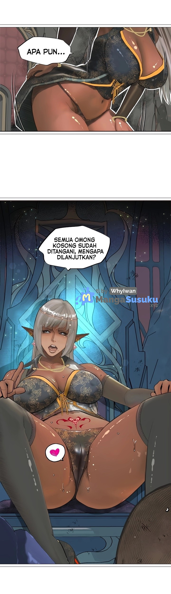 The Dark Elf Queen and the Slave Orc: Chapter chapter-23 - Page 35