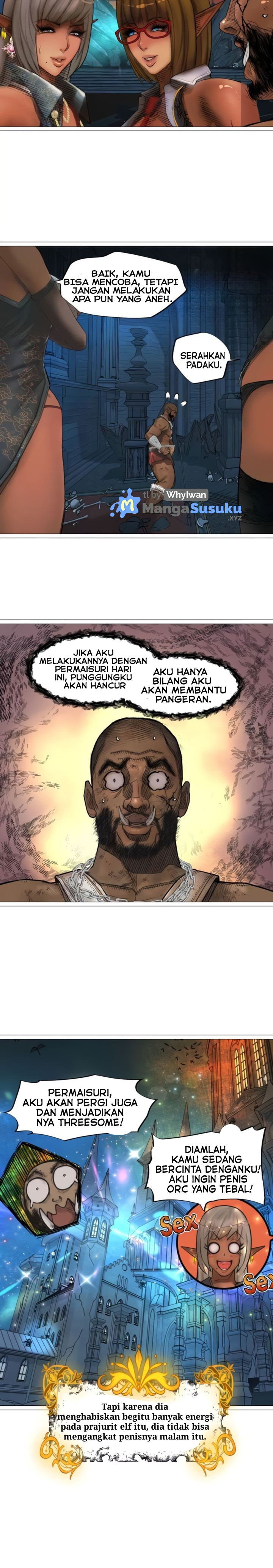 The Dark Elf Queen and the Slave Orc: Chapter chapter-28 - Page 4