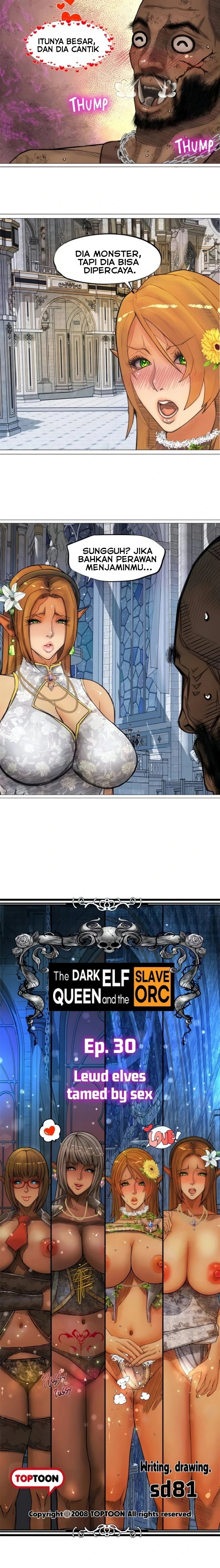 The Dark Elf Queen and the Slave Orc: Chapter chapter-30 - Page 4