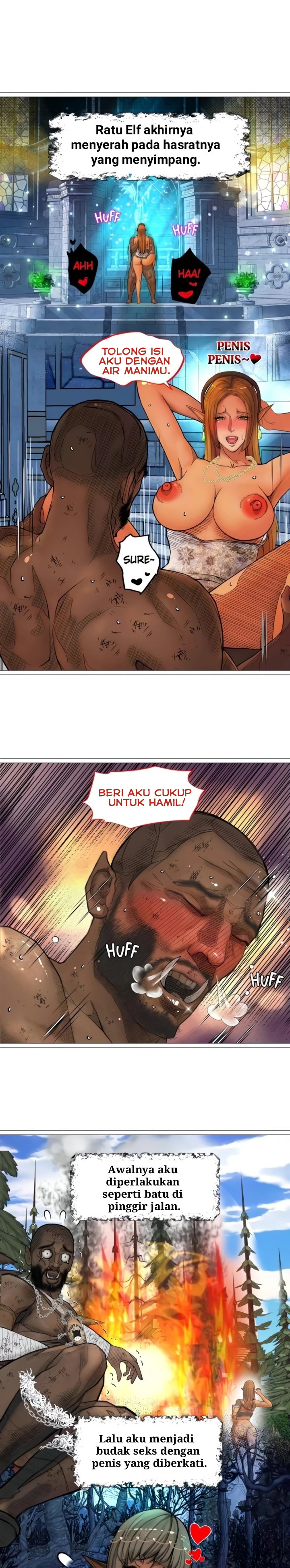 The Dark Elf Queen and the Slave Orc: Chapter chapter-30 - Page 8