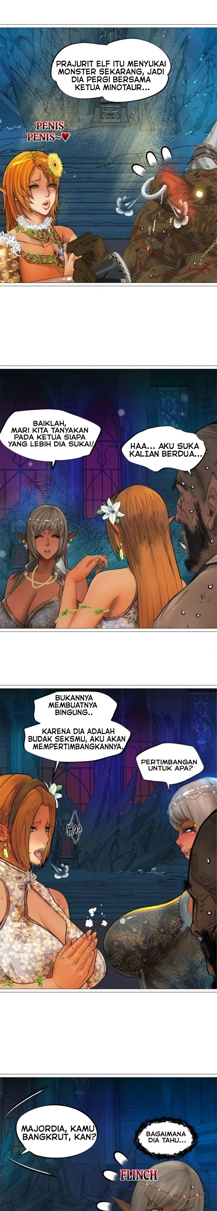 The Dark Elf Queen and the Slave Orc: Chapter chapter-31 - Page 9