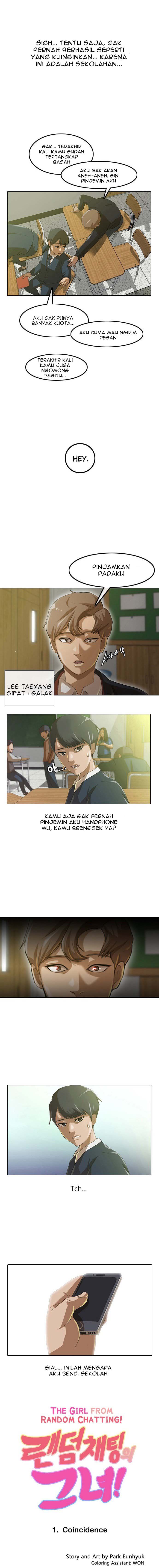 The Girl From Random Chatting!: Chapter chapter-01 - Page 2
