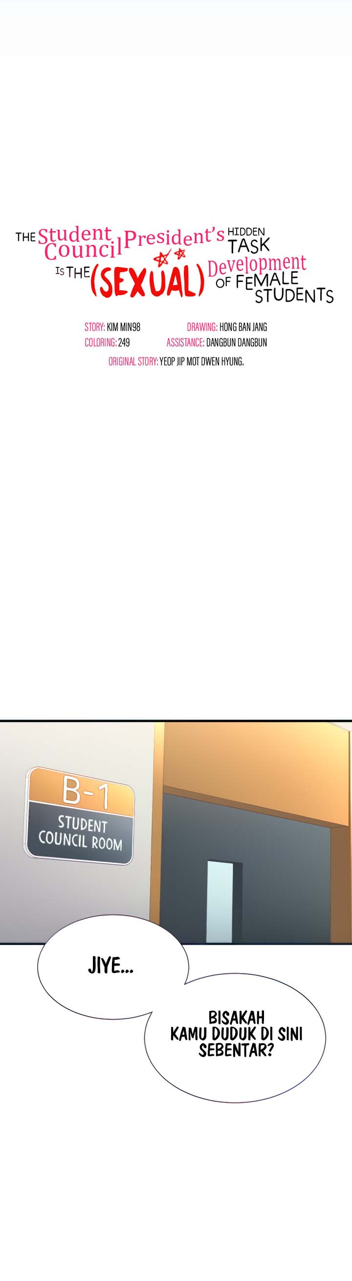 The Student Council President’s Hidden Task: Chapter chapter-2 - Page 2