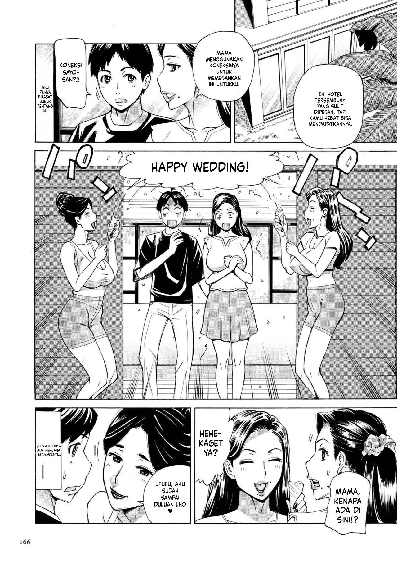 Three MILFs Fukura-ke no Inran 3 Jukujo: Chapter chapter-8 - Page 4