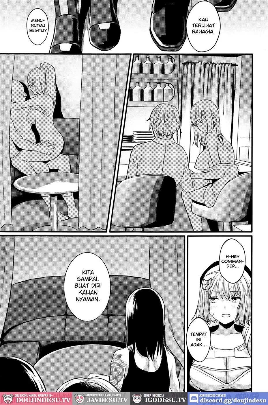 Toaru Shikikan to Nikke ga Couple Kissa e Itta Ohanashi: Chapter chapter-1 - Page 5