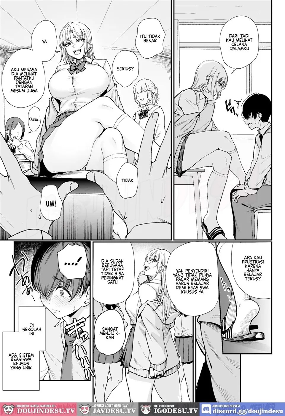 "Tokutai" Sei ni Natta node, Shouwaru Gal o Shimei Shimasu! -Itsumo Tsukue ni Ketsu o Nosetekuru Umezu-san-: Chapter chapter-1 - Page 6