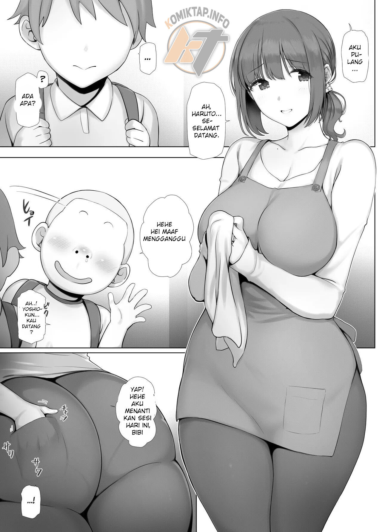Tomo Mama DeliHeal Appli de Okkanai Kyouiku Mama mo H na Nikubenki ni Shichao: Chapter chapter-1 - Page 3