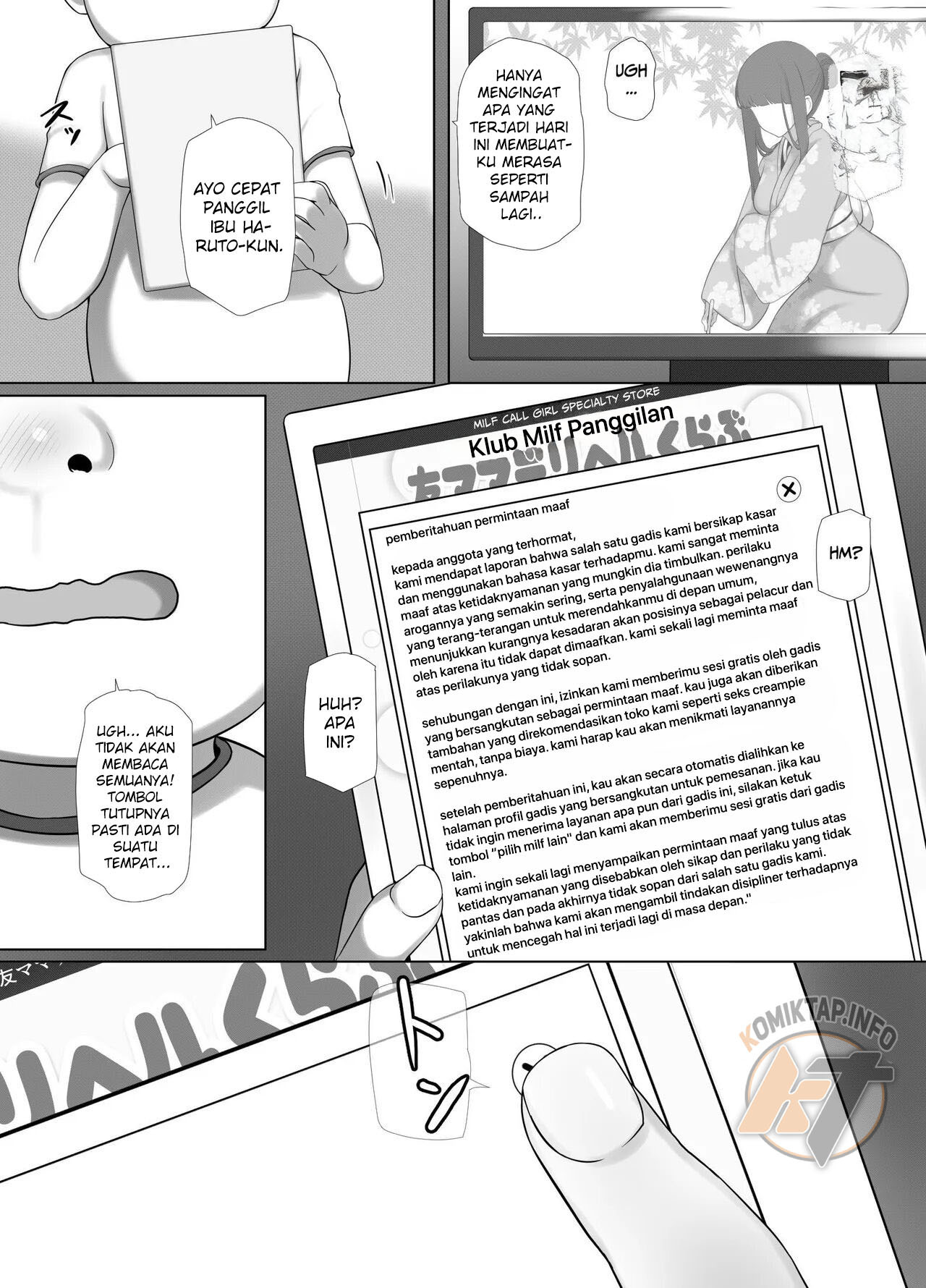 Tomo Mama DeliHeal Appli de Okkanai Kyouiku Mama mo H na Nikubenki ni Shichao: Chapter chapter-1 - Page 14