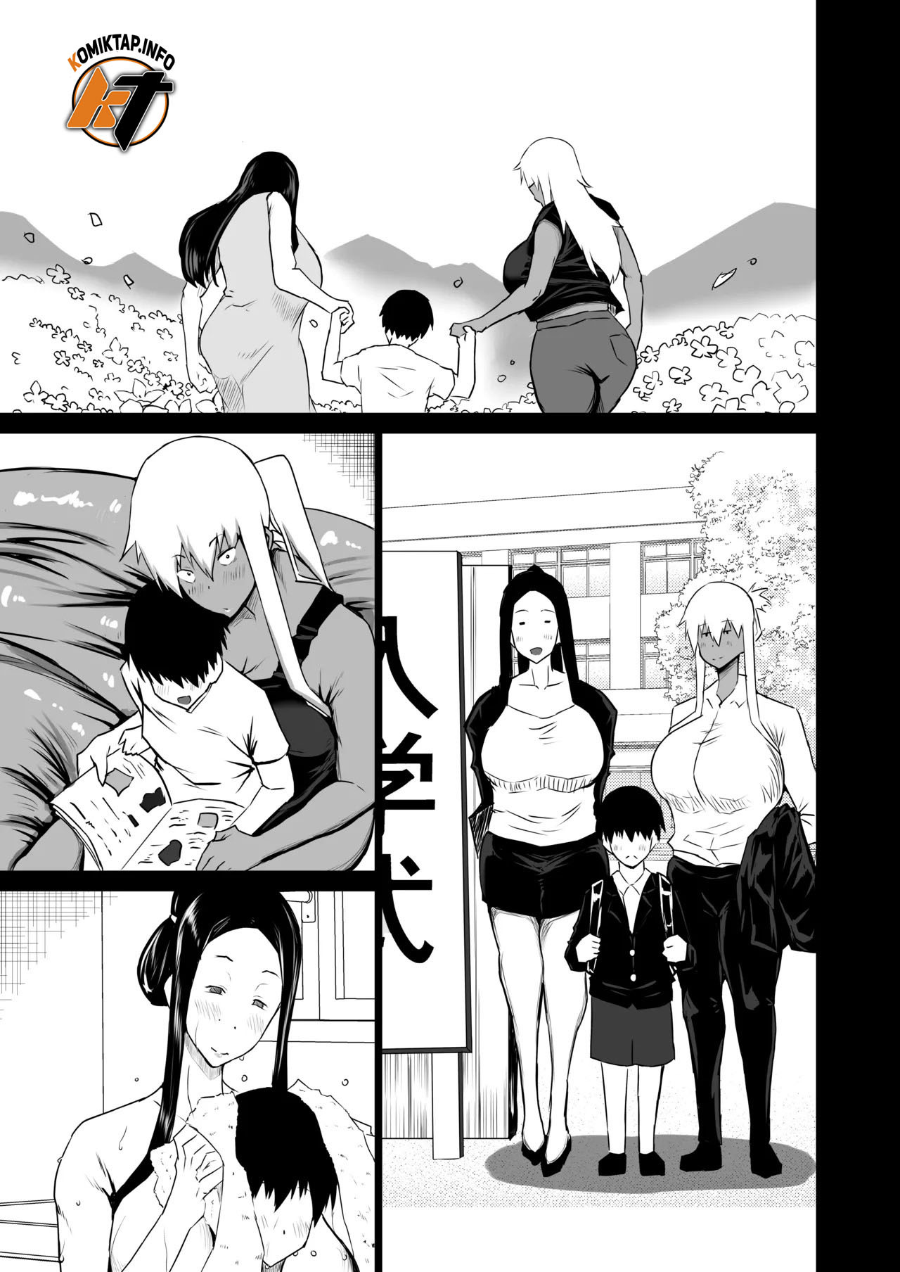 Tomodachi ga Boku no Oba to Mama de Gachinuki: Chapter chapter-1 - Page 9