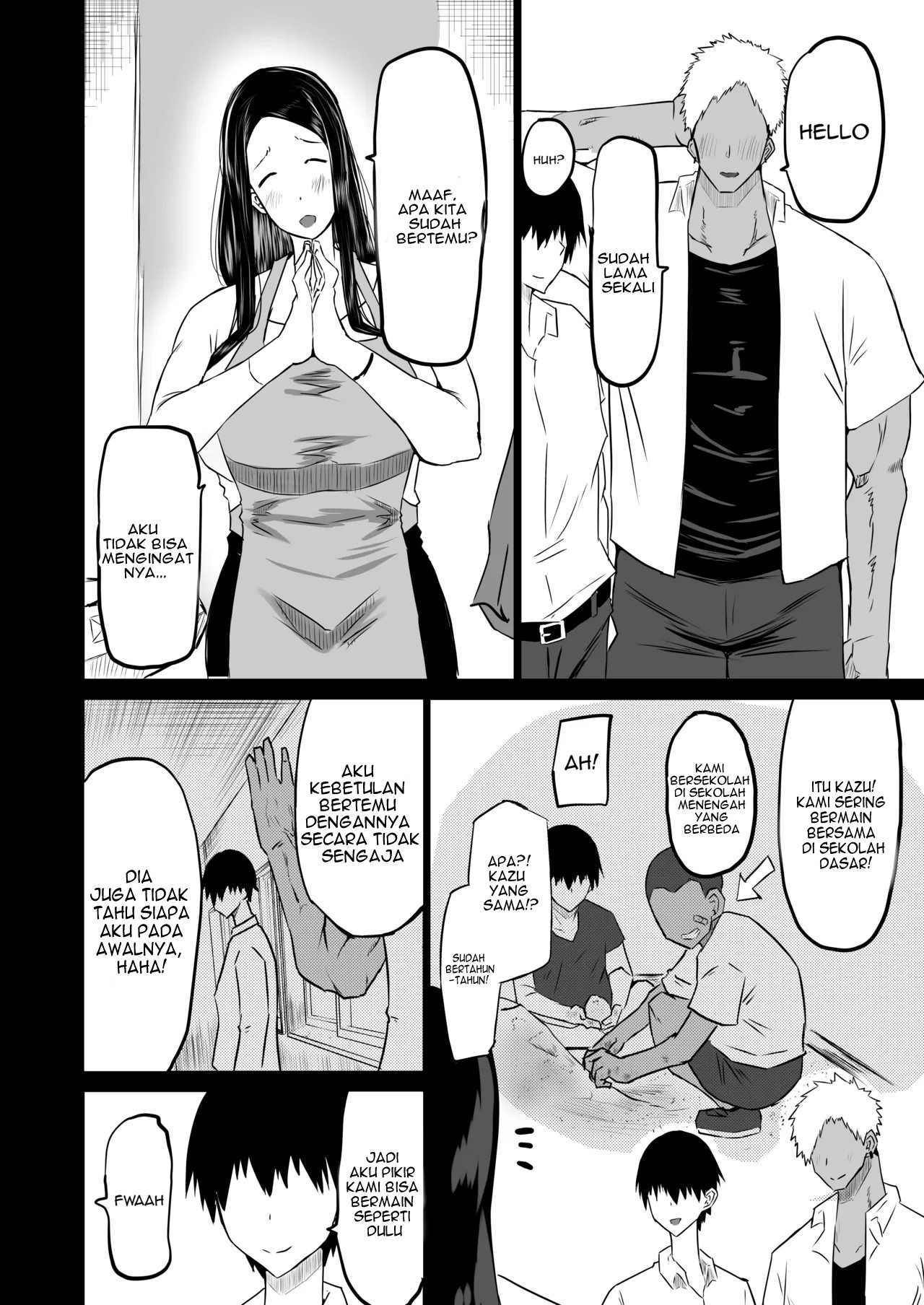 Tomodachi ga Boku no Oba to Mama de Gachinuki: Chapter chapter-1 - Page 12
