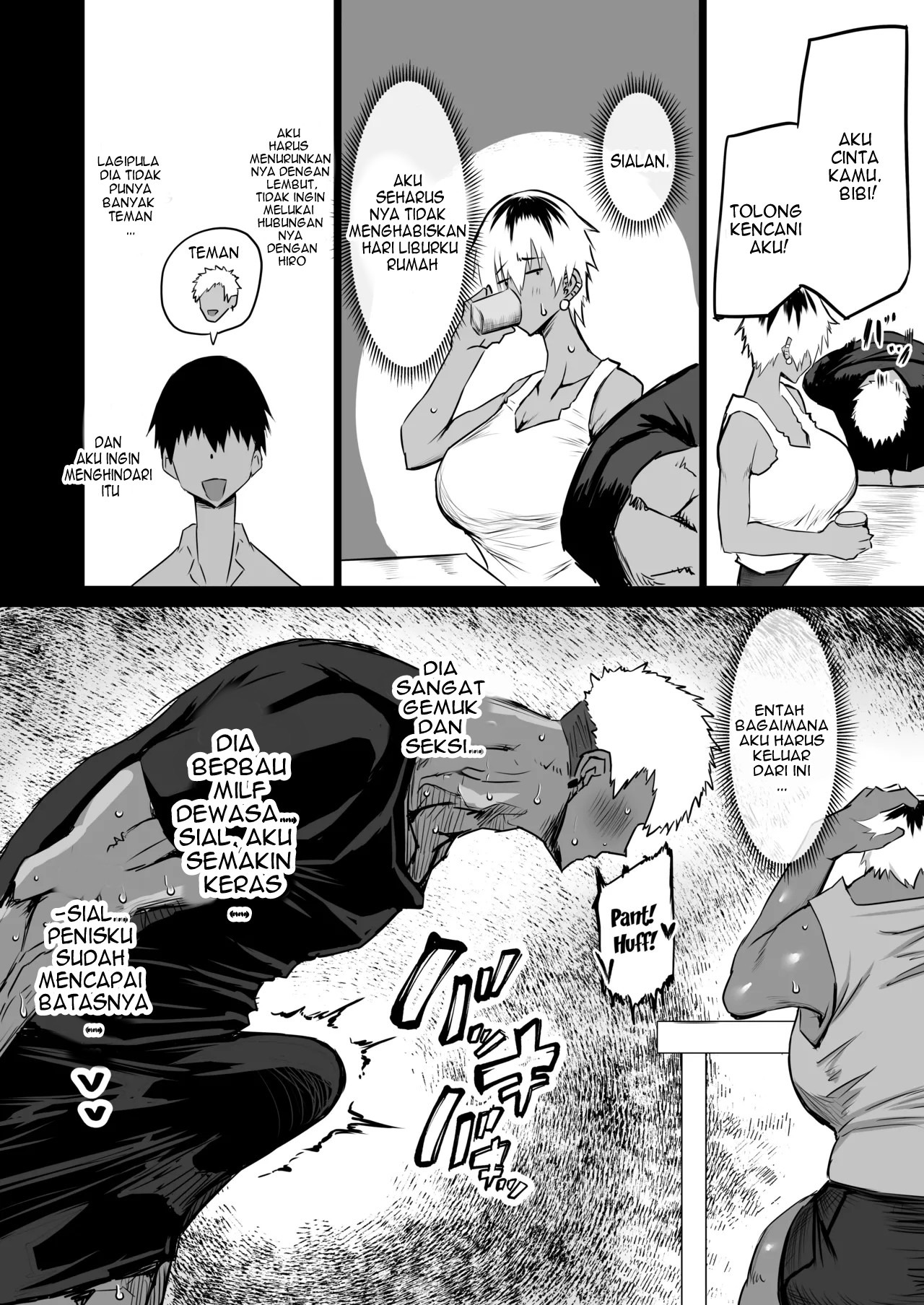 Tomodachi ga Boku no Oba to Mama de Gachinuki: Chapter chapter-1 - Page 18