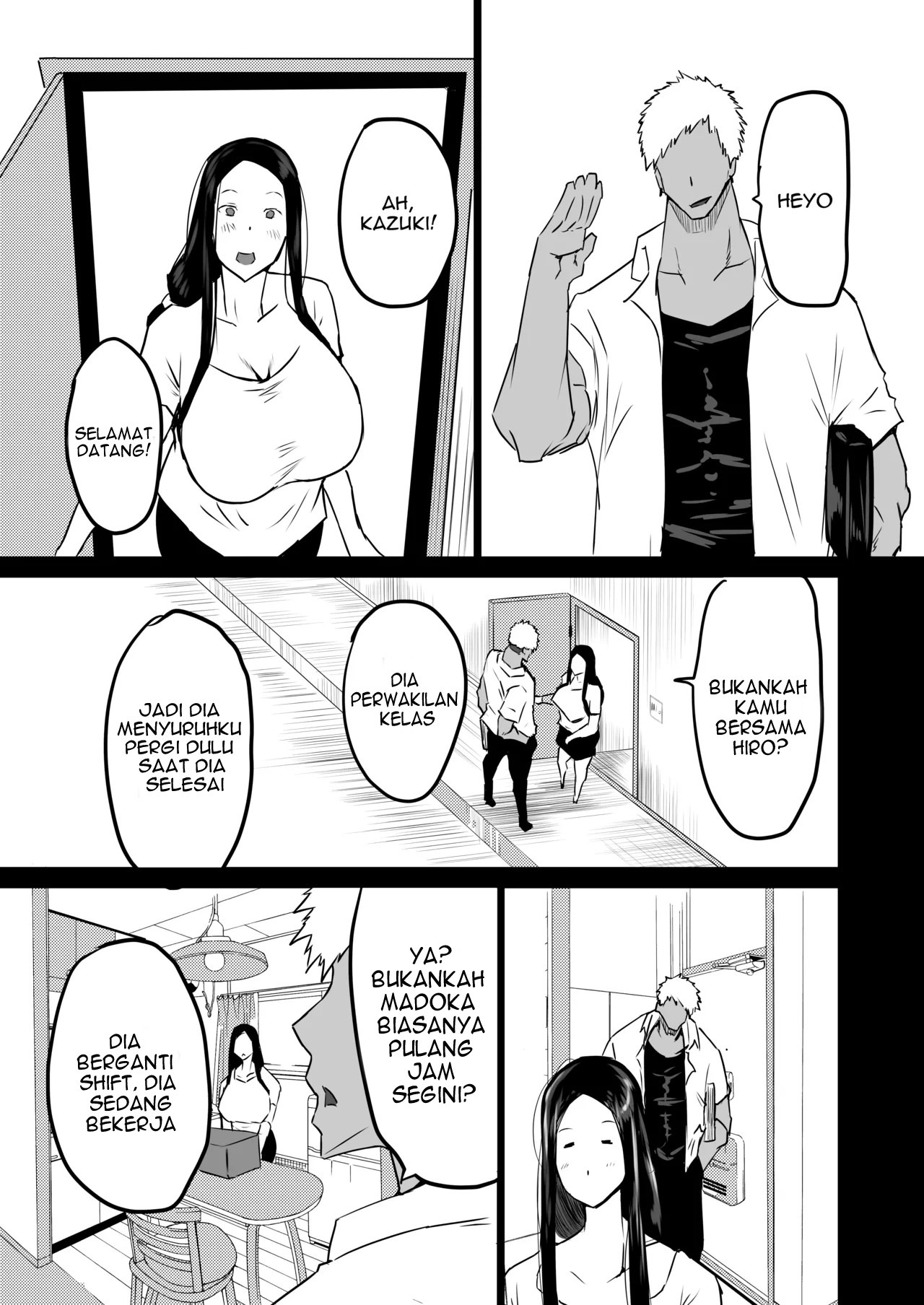 Tomodachi ga Boku no Oba to Mama de Gachinuki: Chapter chapter-1 - Page 67