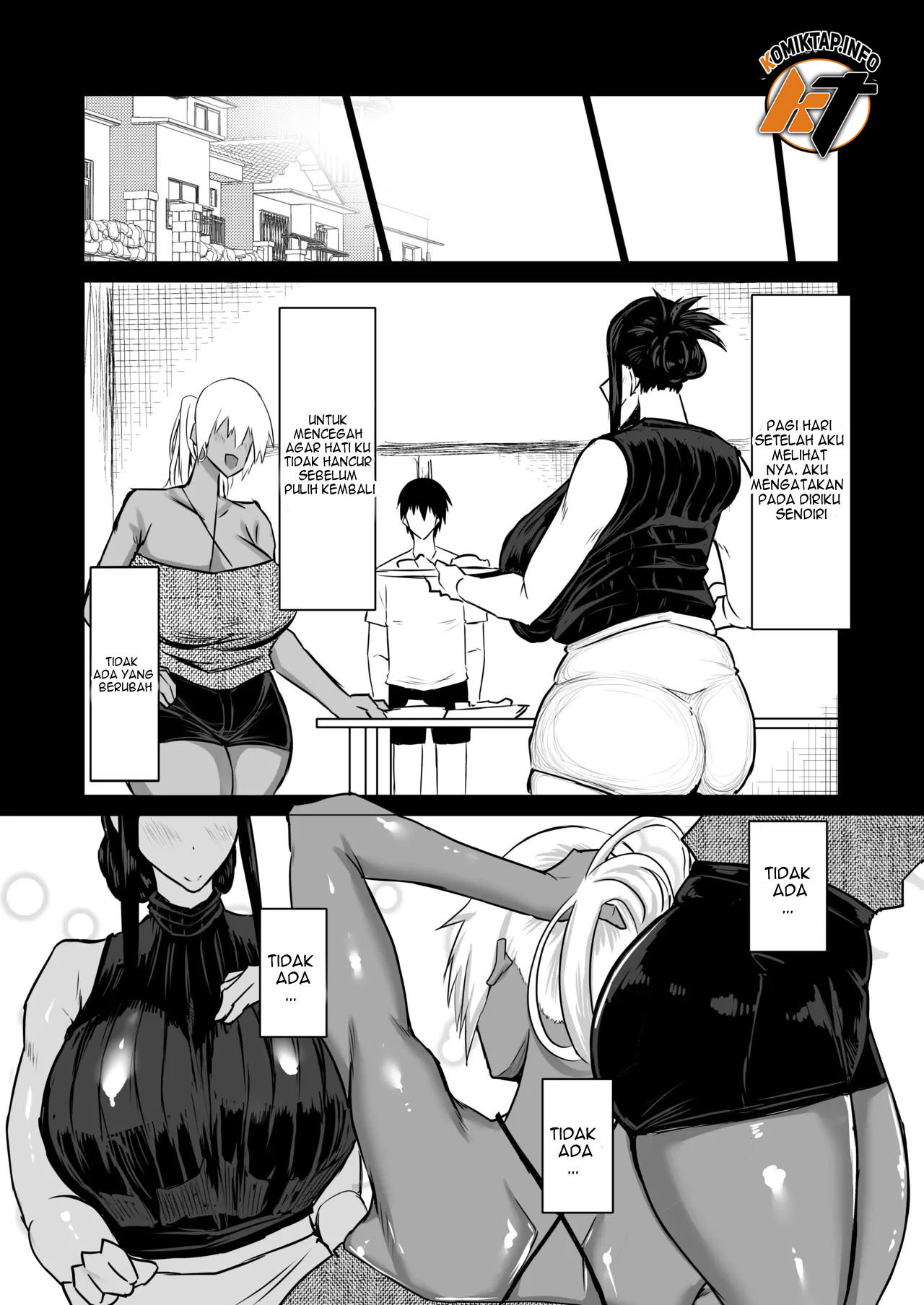 Tomodachi ga Boku no Oba to Mama de Gachinuki: Chapter chapter-1 - Page 220