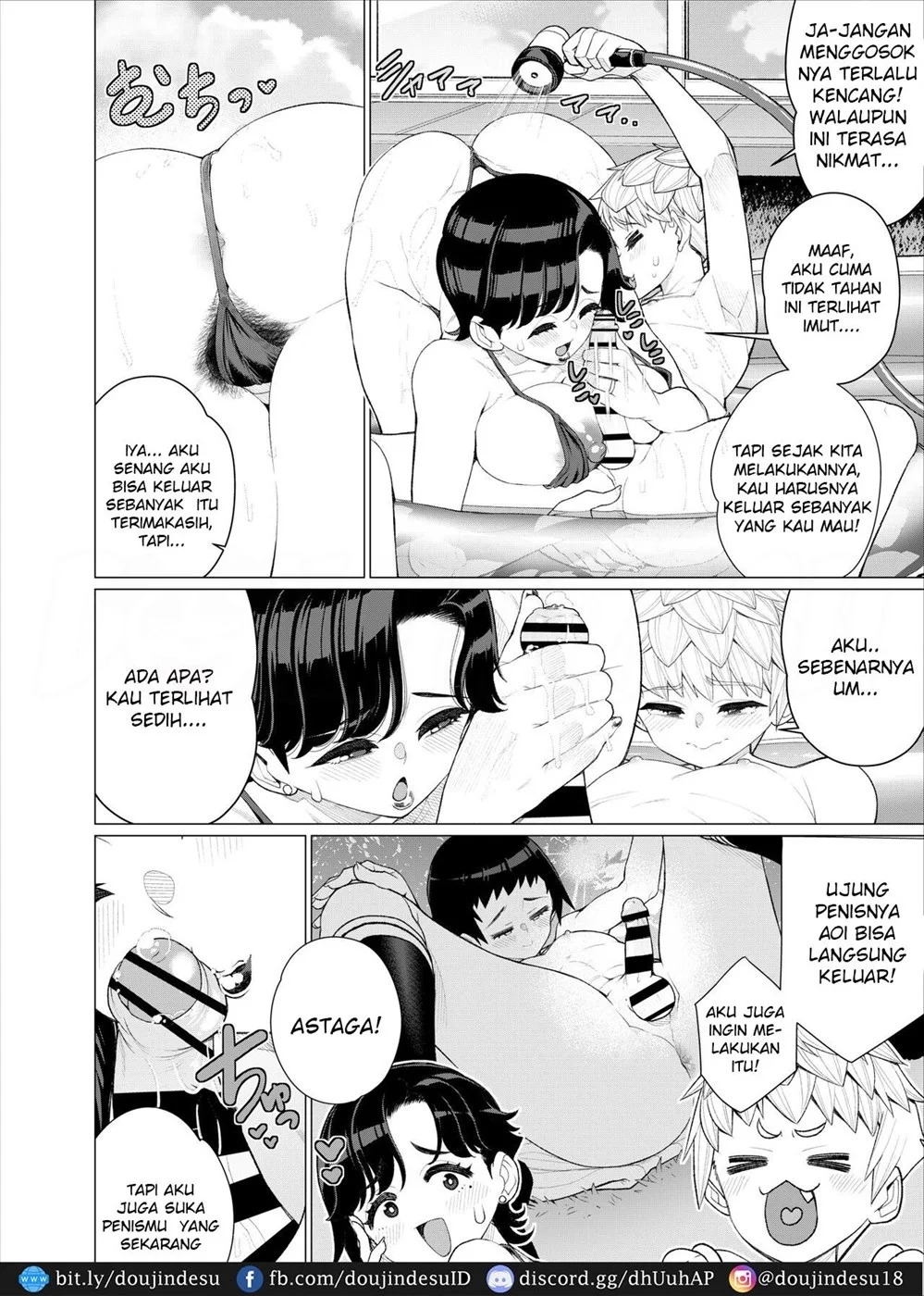 Tomodachi no Mama no Slingshot! ~Zetsurin Shota ga Ero Mizugi Mama to Zetchou Yagai SEX suru Hanashi~: Chapter chapter-1 - Page 22