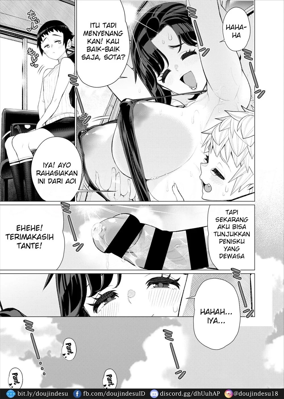 Tomodachi no Mama no Slingshot! ~Zetsurin Shota ga Ero Mizugi Mama to Zetchou Yagai SEX suru Hanashi~: Chapter chapter-1 - Page 37