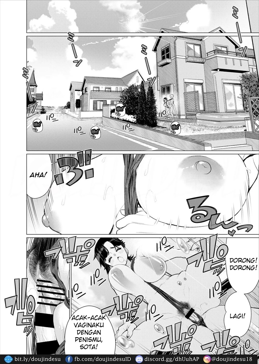 Tomodachi no Mama no Slingshot! ~Zetsurin Shota ga Ero Mizugi Mama to Zetchou Yagai SEX suru Hanashi~: Chapter chapter-1 - Page 38