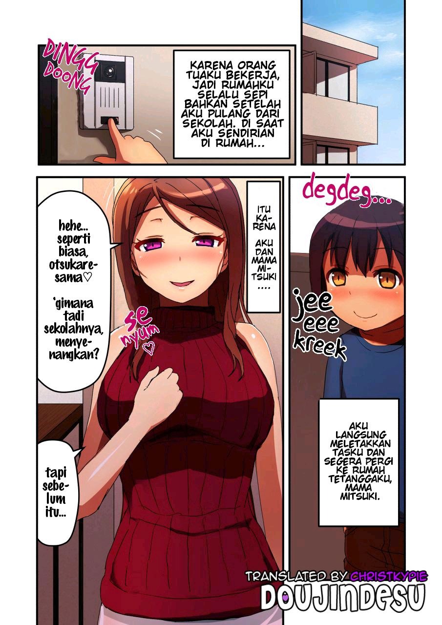 Tonari no Hitozuma Mama to Boku no Namahame Kozukuri Uwaki Sex: Chapter chapter-1 - Page 3