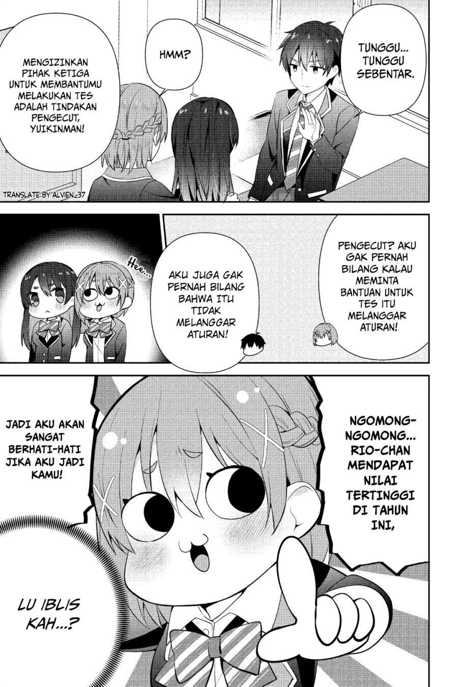 Tonari no Seki ni Natta Bishoujo ga Horesaseyou to Karakatte Kuru ga Itsunomanika Kaeriuchi ni Shite Ita: Chapter chapter-11 - Page 15