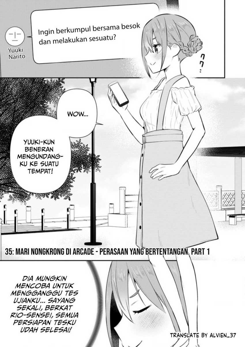 Tonari no Seki ni Natta Bishoujo ga Horesaseyou to Karakatte Kuru ga Itsunomanika Kaeriuchi ni Shite Ita: Chapter chapter-13 - Page 1