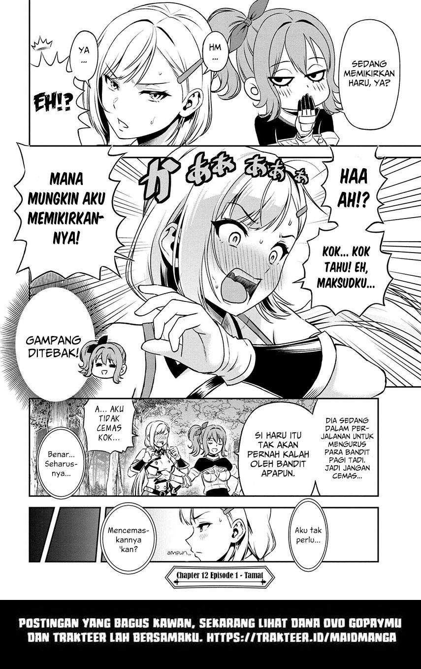 Toshiue Elite Onna Kishi ga Boku no Mae de dake Kawaii: Chapter chapter-12.1 - Page 8