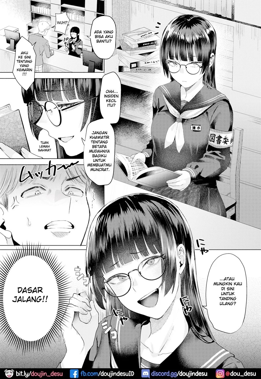 Toshoshitsu no Shimi: Chapter chapter-1 - Page 9