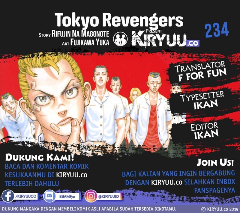 Toukyou Revengers: Chapter chapter-234 - Page 1