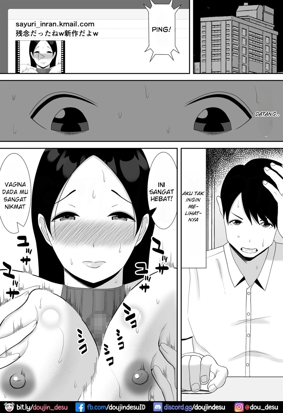 Tsuma no Douga ga Okuraretekimasu ~Dekachin Zetsurin Fukumen Otoko ni Netorareta MuchiMuchi Kyonyuu Seiso Tsuma~: Chapter chapter-1 - Page 40