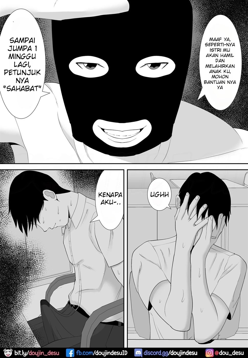 Tsuma no Douga ga Okuraretekimasu ~Dekachin Zetsurin Fukumen Otoko ni Netorareta MuchiMuchi Kyonyuu Seiso Tsuma~: Chapter chapter-1 - Page 57