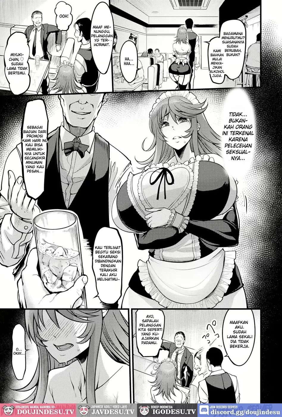 Uwa Kitsu Maid Cafe ~Hitozuma Kanjokuten~: Chapter chapter-1 - Page 8