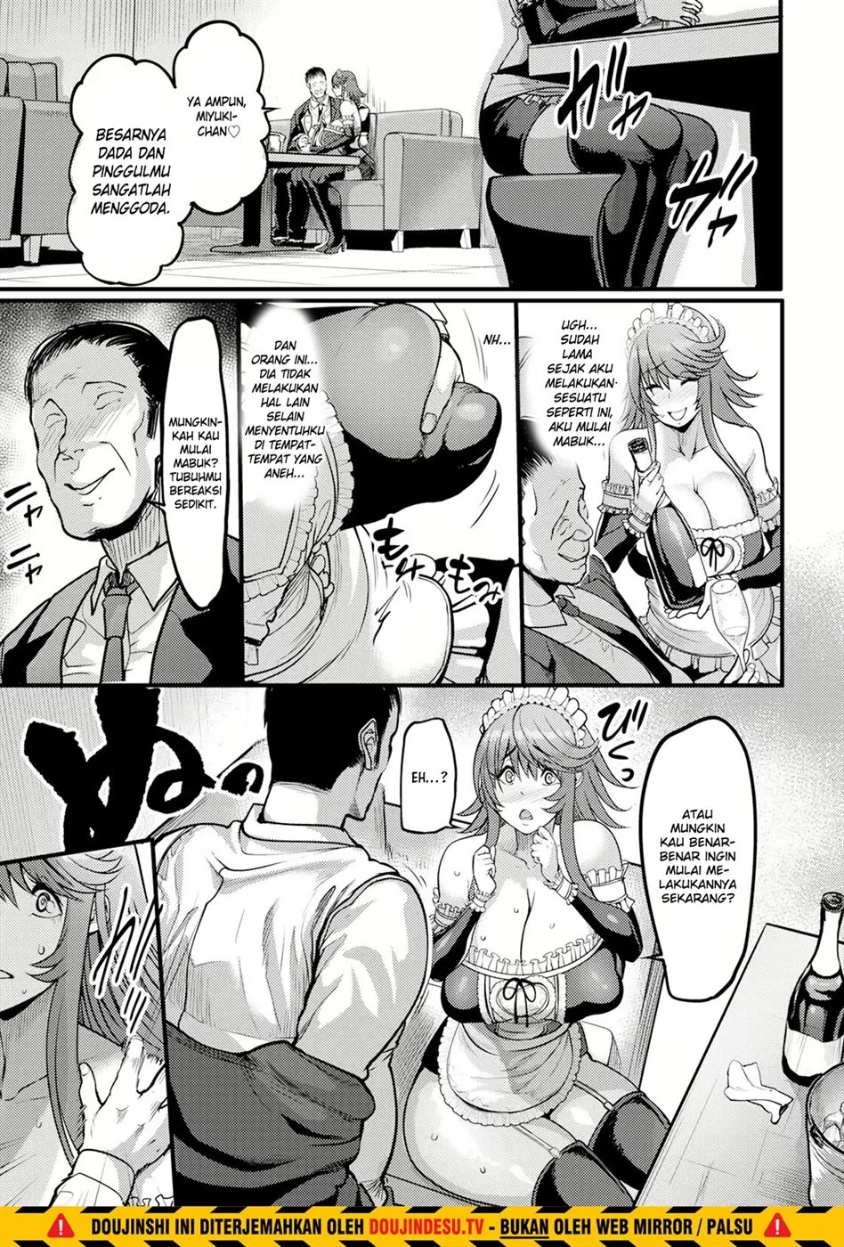 Uwa Kitsu Maid Cafe ~Hitozuma Kanjokuten~: Chapter chapter-1 - Page 10