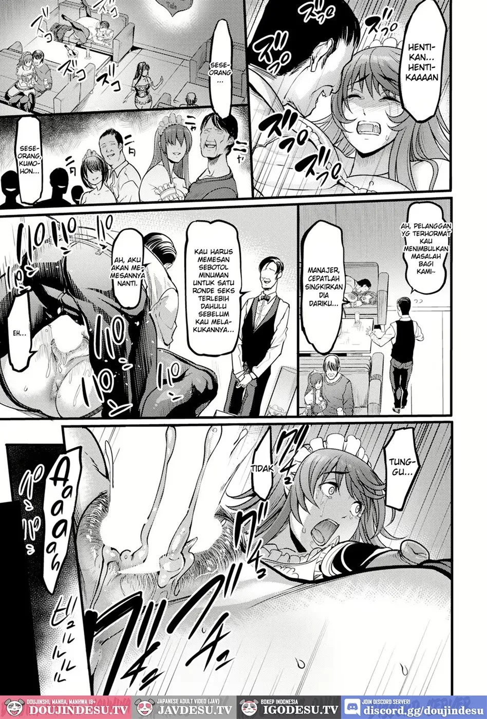 Uwa Kitsu Maid Cafe ~Hitozuma Kanjokuten~: Chapter chapter-1 - Page 12