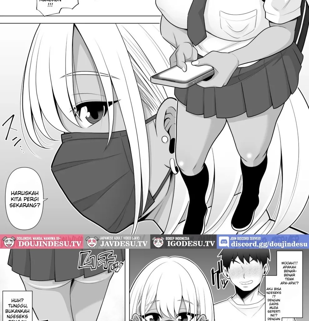 Uwasa no Tachinbo Kouen de Kuro Gal JK Katte Nama Nakadashi Shita Hanashi: Chapter chapter-1 - Page 10
