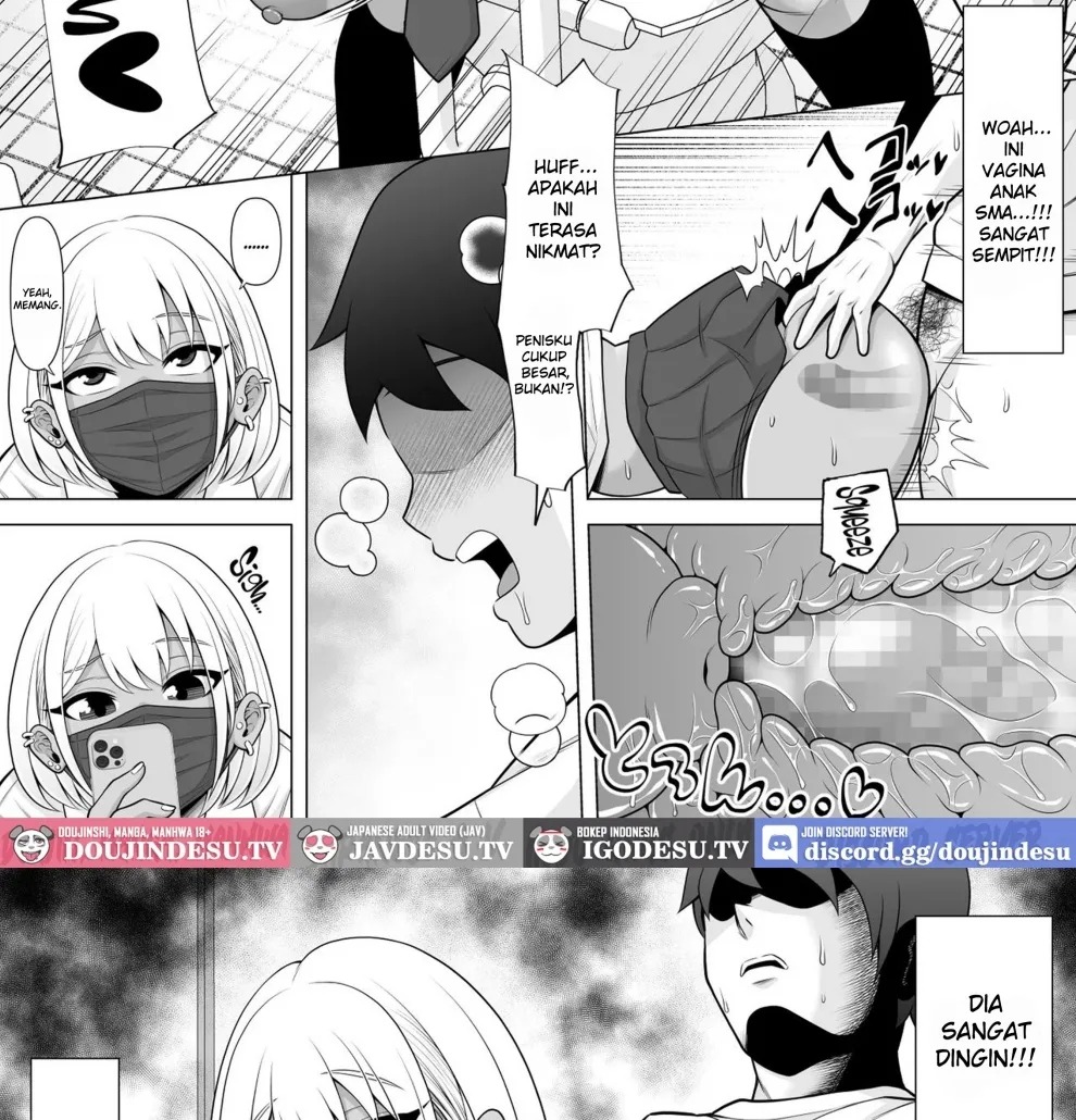 Uwasa no Tachinbo Kouen de Kuro Gal JK Katte Nama Nakadashi Shita Hanashi: Chapter chapter-1 - Page 17