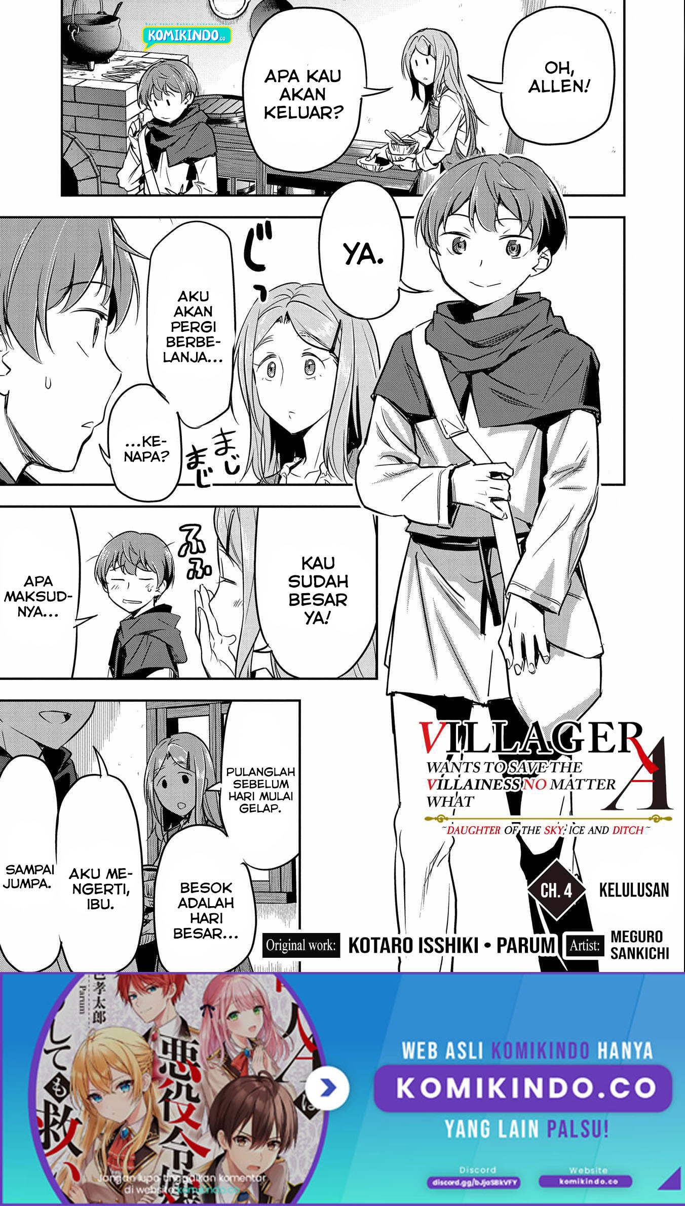 Villager A Wants to Save the Villainess no Matter What!: Chapter chapter-4 - Page 2