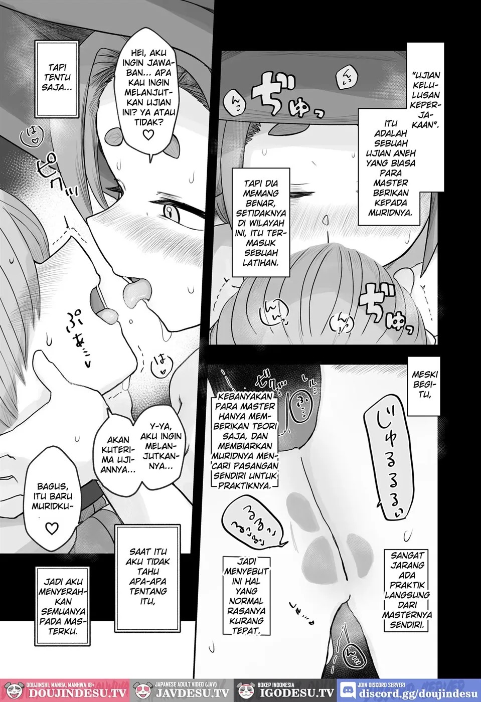 "Warabe-sotsu Shiken" de Deshi ♂ Kara Seishi o Shiboritoru Deshi Rabu de Kachi Chi Majo Shishō 1000-sai ￪: Chapter chapter-1 - Page 9