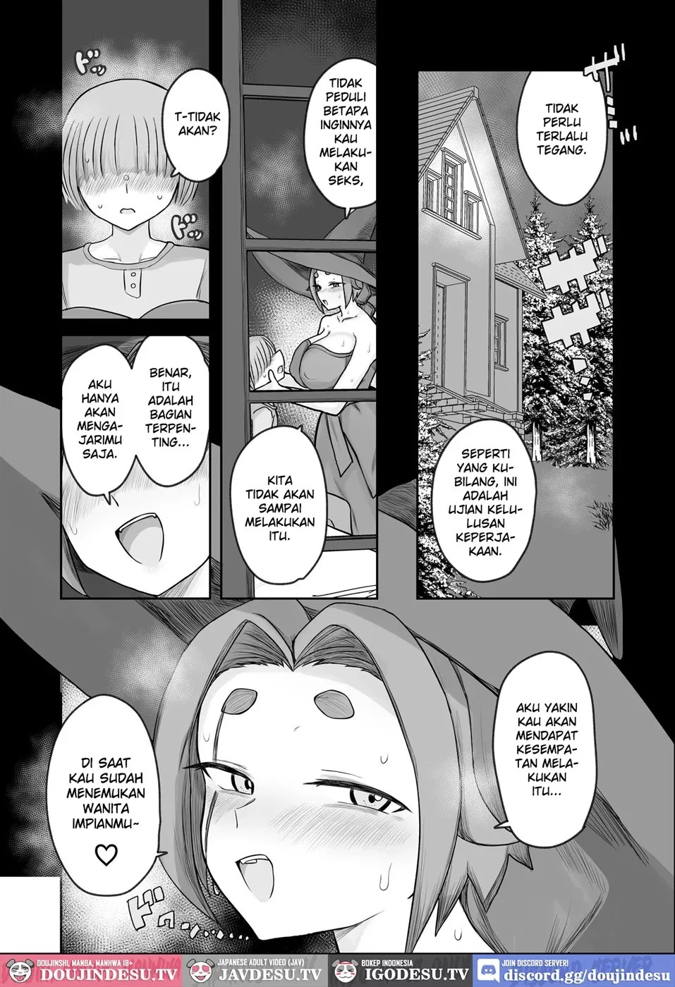 "Warabe-sotsu Shiken" de Deshi ♂ Kara Seishi o Shiboritoru Deshi Rabu de Kachi Chi Majo Shishō 1000-sai ￪: Chapter chapter-1 - Page 11