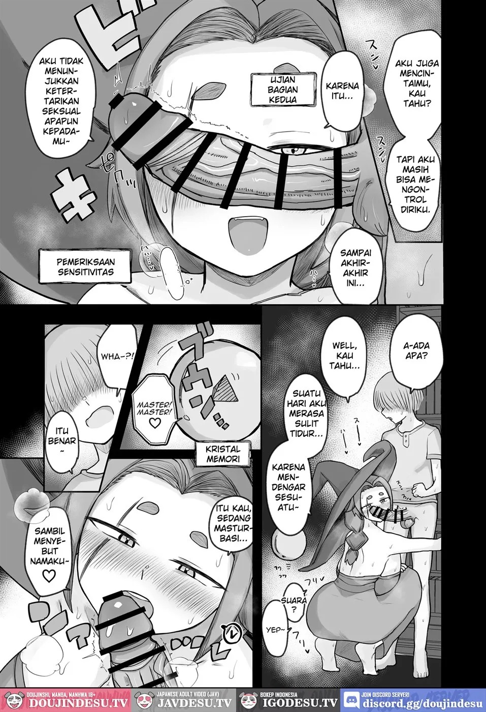 "Warabe-sotsu Shiken" de Deshi ♂ Kara Seishi o Shiboritoru Deshi Rabu de Kachi Chi Majo Shishō 1000-sai ￪: Chapter chapter-1 - Page 15