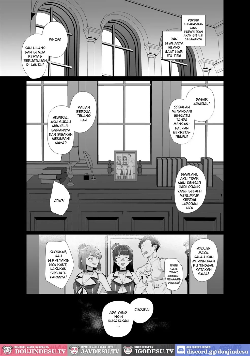 Watashi ga Kowareta Hi ~Chokai ga Teitoku to Ninshin suru made Kakurete Kossori Uwaki Koubi Shimakuru Hanashi~: Chapter chapter-1 - Page 5
