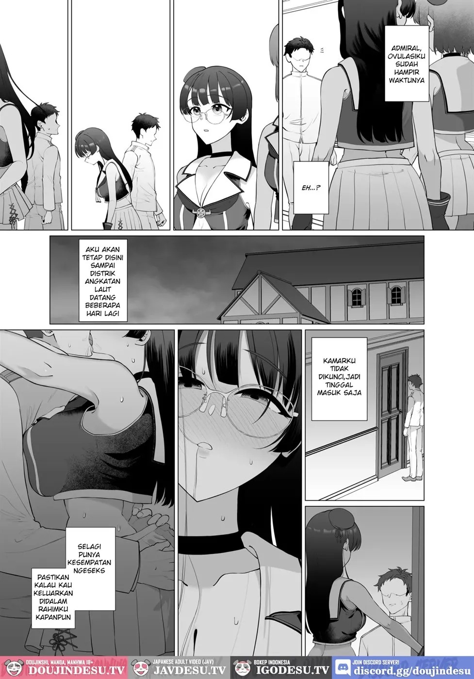 Watashi ga Kowareta Hi ~Chokai ga Teitoku to Ninshin suru made Kakurete Kossori Uwaki Koubi Shimakuru Hanashi~: Chapter chapter-1 - Page 19