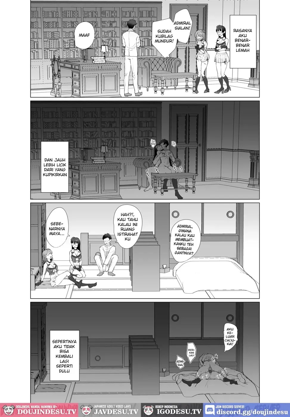 Watashi ga Kowareta Hi ~Chokai ga Teitoku to Ninshin suru made Kakurete Kossori Uwaki Koubi Shimakuru Hanashi~: Chapter chapter-1 - Page 28