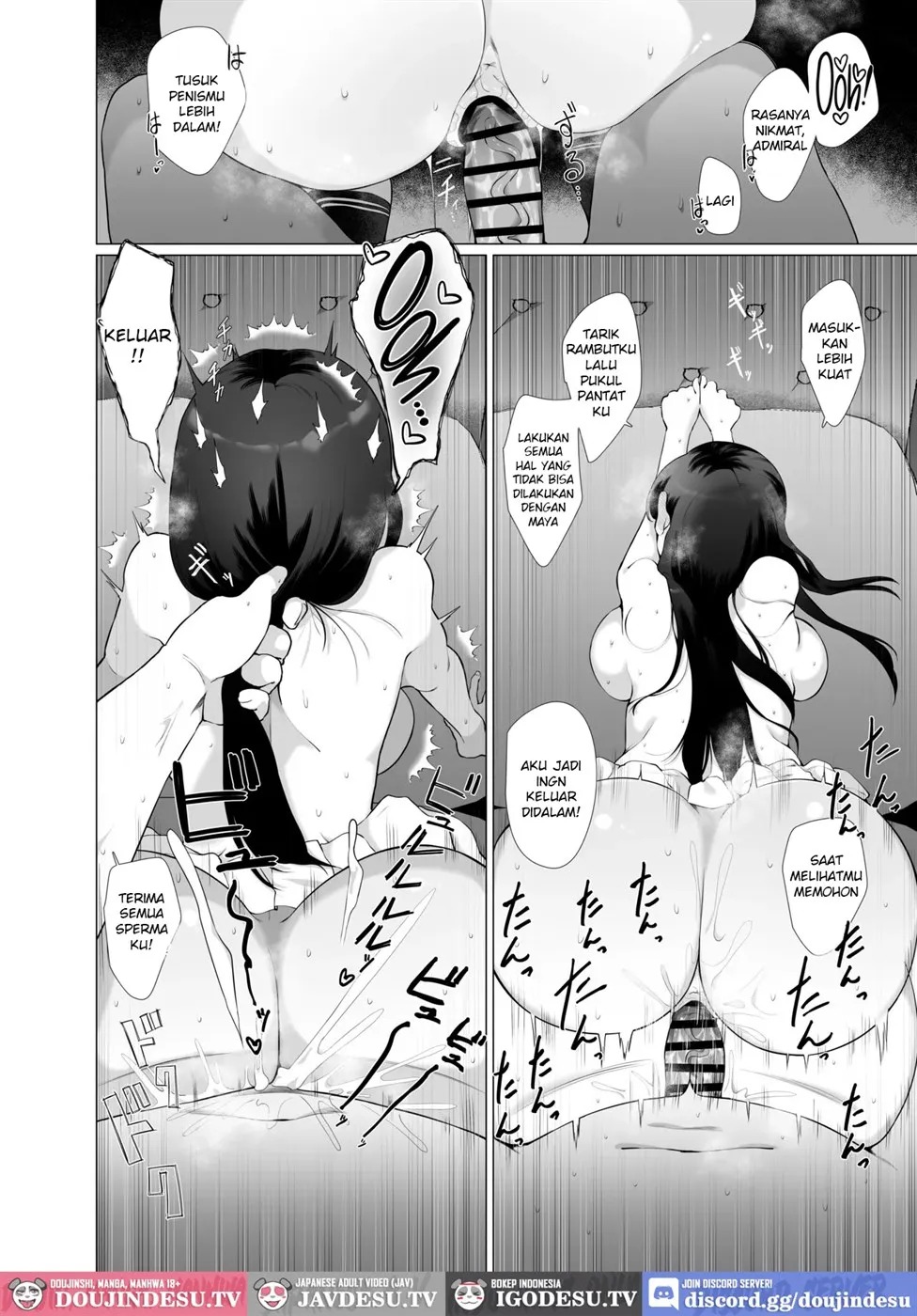 Watashi ga Kowareta Hi ~Chokai ga Teitoku to Ninshin suru made Kakurete Kossori Uwaki Koubi Shimakuru Hanashi~: Chapter chapter-1 - Page 39